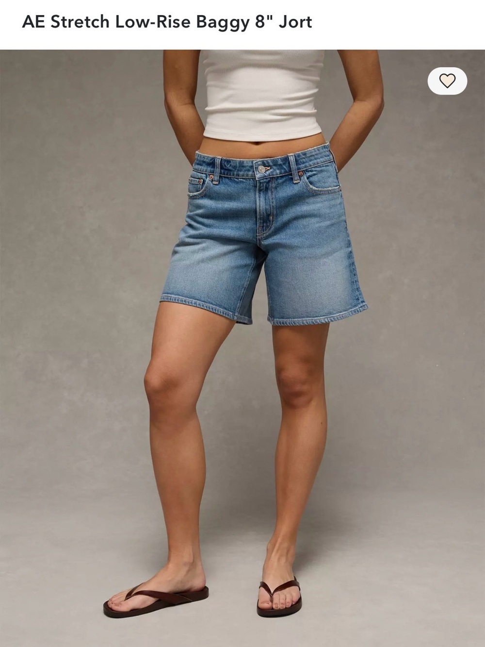 American Eagle Outfitters Medium Blue Denim Shorts